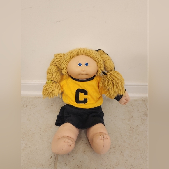 Cabbage Patch Kid Doll 1978,1982 Original Appalachian Cheerleader Blonde Blue #W - Picture 1 of 4